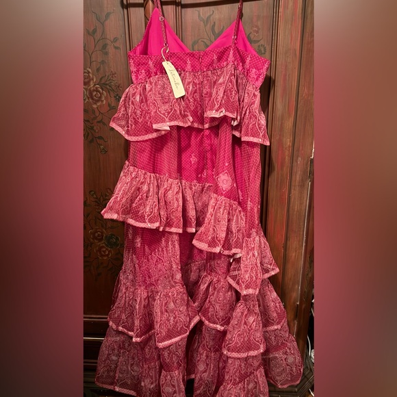 Anthropologie Let Me Be Tiered Midi Dress - Picture 6 of 6